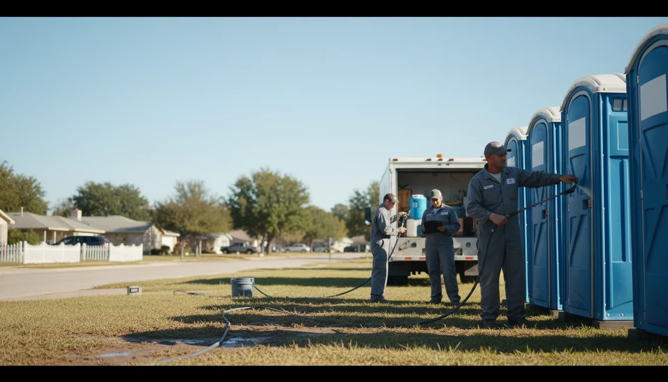 Long-Term Portable Toilet Rental in Deford, MI near me